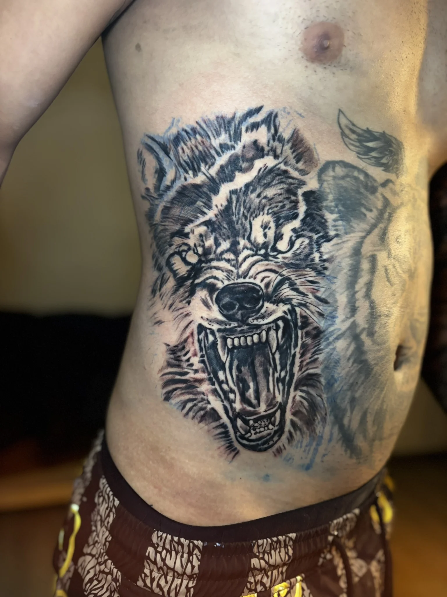 Black and Gray Tattoo
